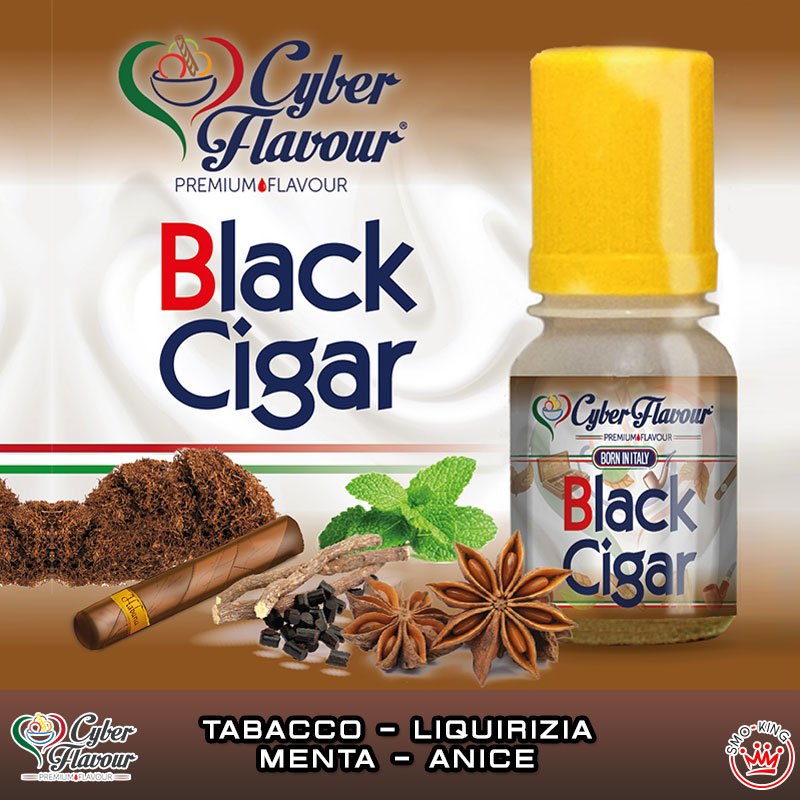 BLACK CIGAR Aroma 10 ml CYBER FLAVOUR